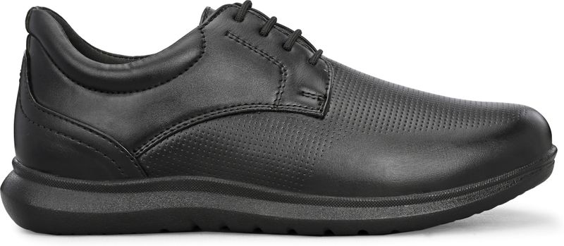 EZBRO Business Comfort Lace-Up Black Derby - Image 4