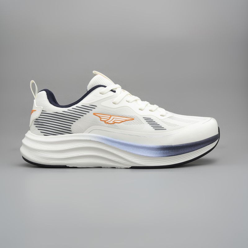 RED TAPE Walking Shoes For Men (Off White, Navy , 9) - Image 2