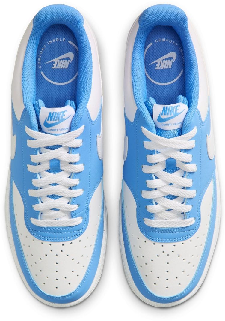NIKE Court Vision Low Basketball Shoes For Men (Blue , 8) - Image 6