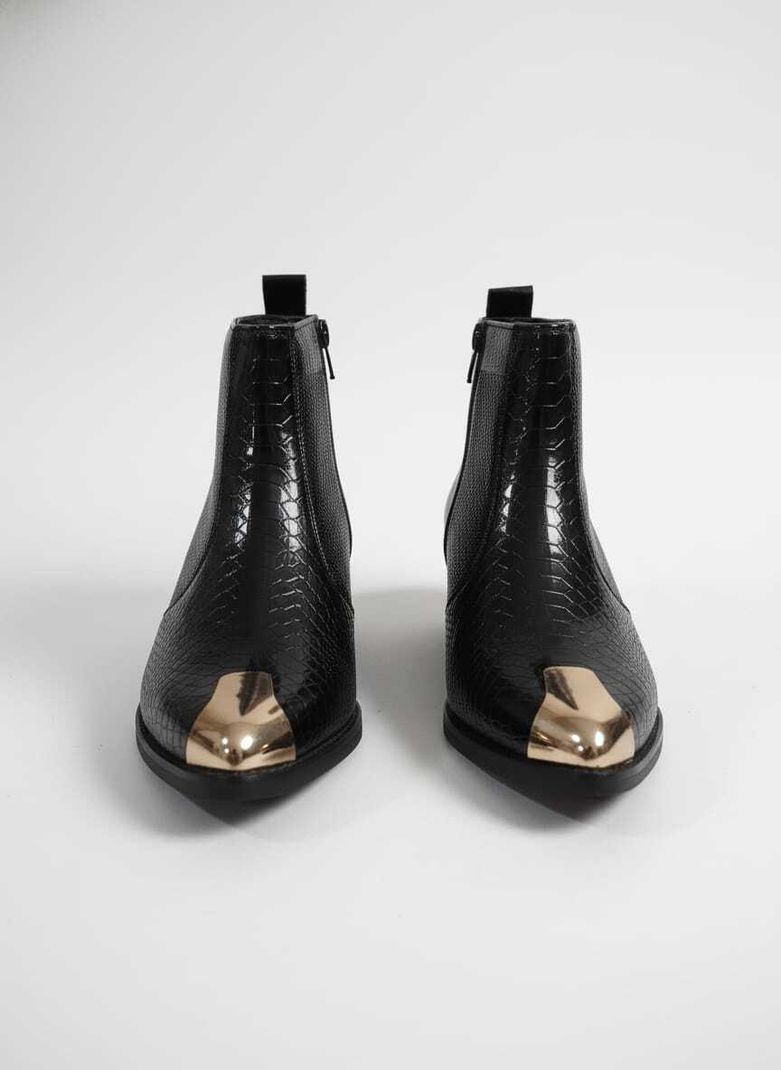 Alstom Rebel Chelsea Boot Gold - Image 3
