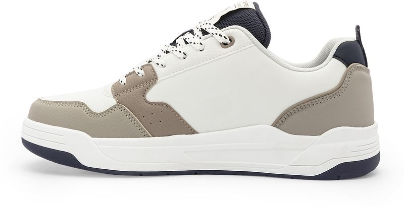 RED TAPE Men Low Cut Sneaker Beige White - Image 4