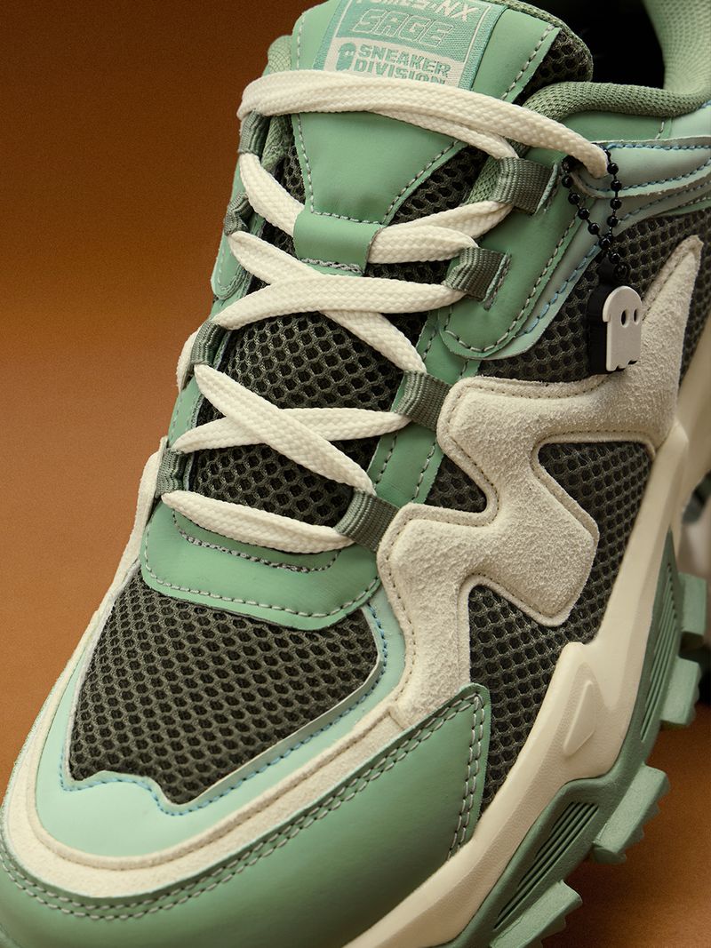 The Souled Store Men's Green Sneakers 10 - Image 3