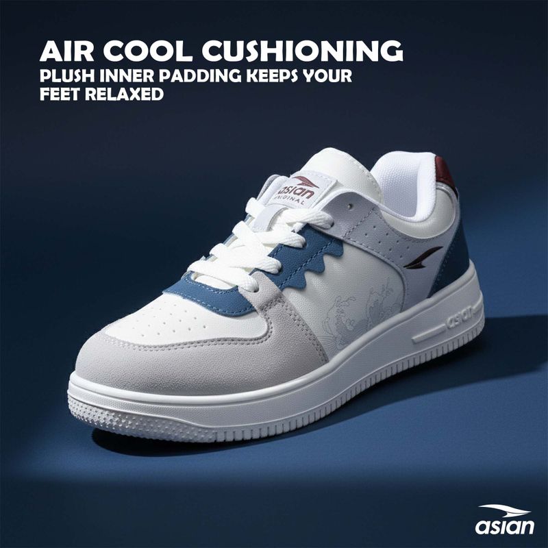 asian THUNDER-07 Men's Casual Sneakers - Image 6