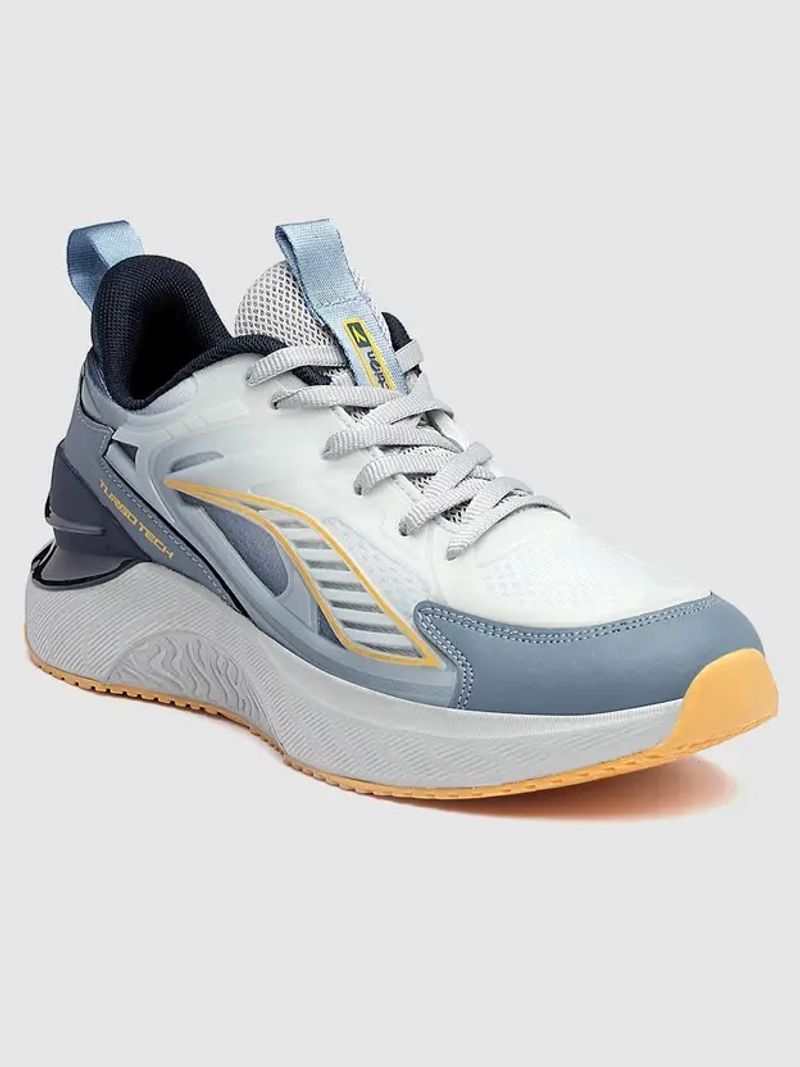 ACTION Athleo N-1401 Running Shoes (Grey, White, 6) - Image 6