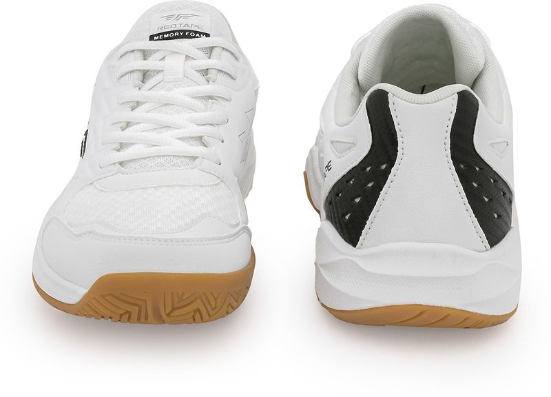 RED TAPE Men's Tennis Shoes (White, Size 10) - Image 5