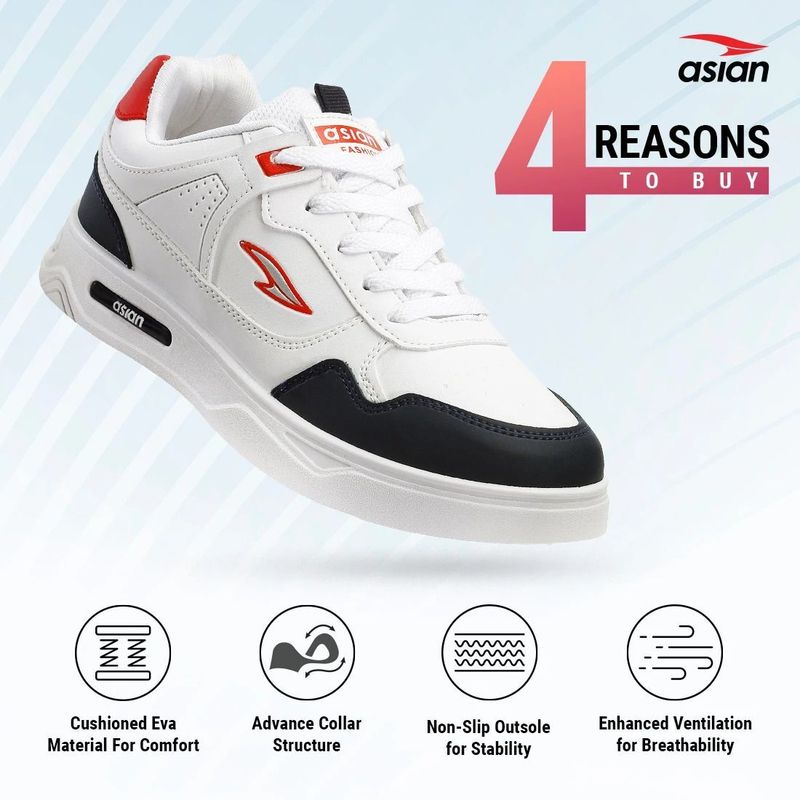 asian Boston-01 Chunky Sneakers for Men - Image 5