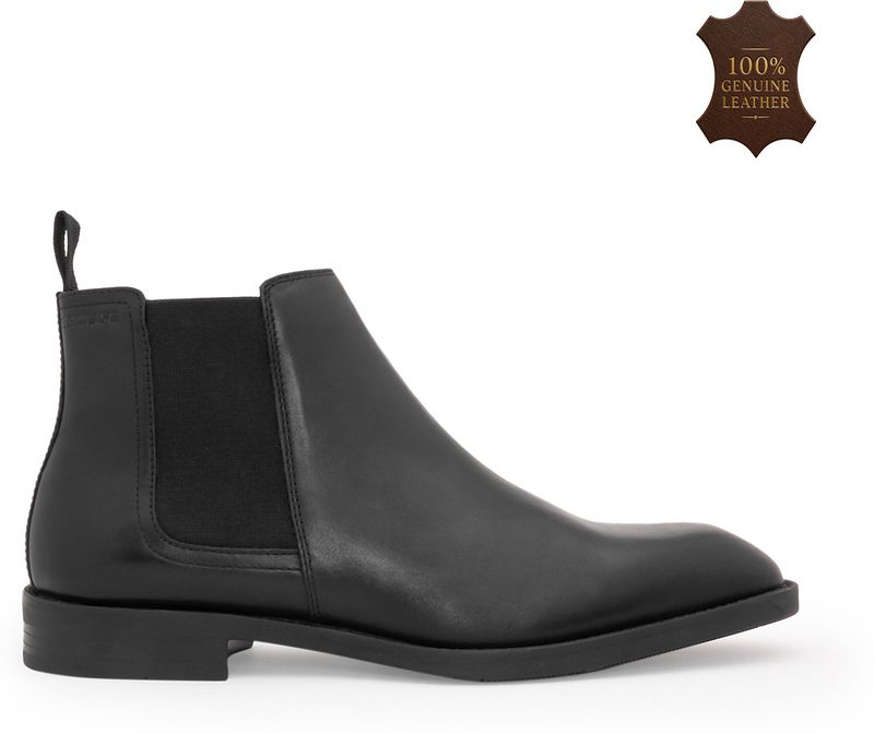 RED TAPE Chelsea Boots for Men, Black, Size 8 - Image 3