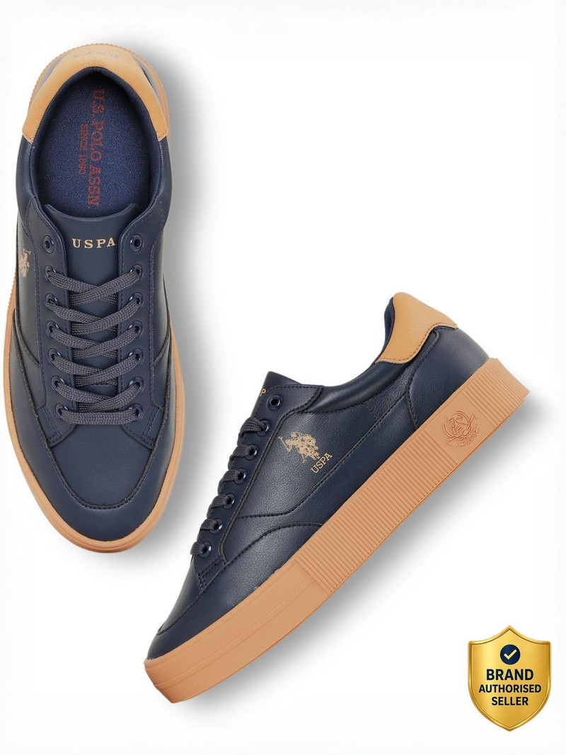 U.S. POLO ASSN. OLIVIER 2.0 Sneakers For Men Navy , 9