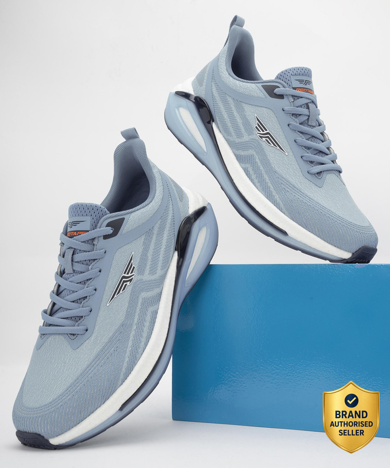 RED TAPE ETPU Athleisure Shoes for Men | Cultured Round-Toe Shape & Cushioning Technology Walking Shoes For Men Blue, White , 9