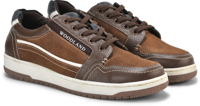 WOODLAND Men's Lightweight Breathable Sneakers - Image 4