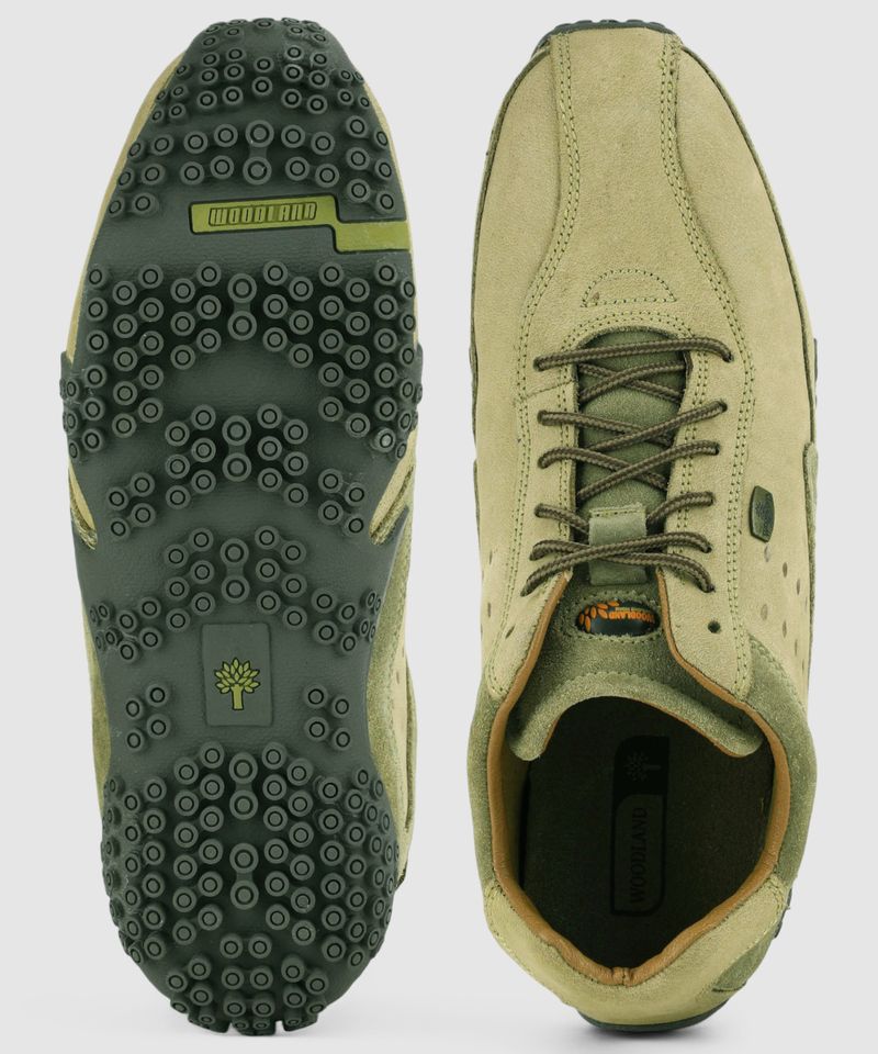 WOODLAND Men's Lace Up Casual Shoes - Image 3