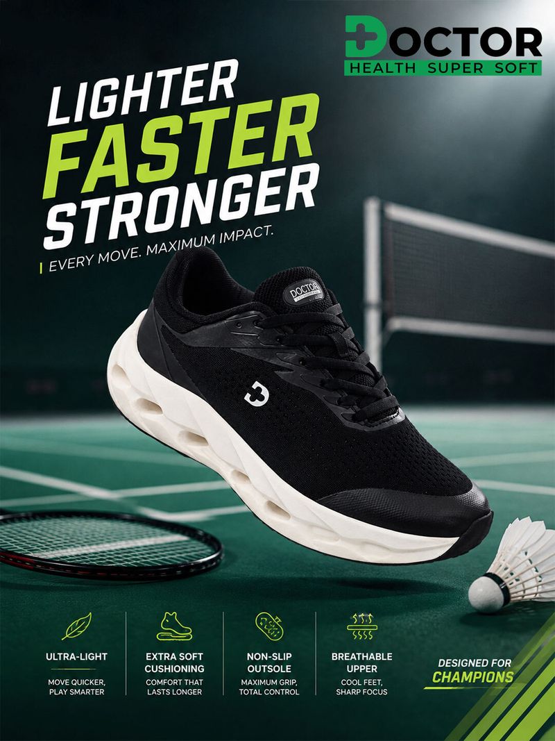 Running Shoes for Men | Soft Cushion Comfort | Sports, Gym & Jogging Running Shoes For Men - Image 6
