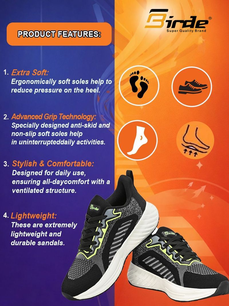 Birde Pro Series Aviator Men's Running Shoes - Image 3