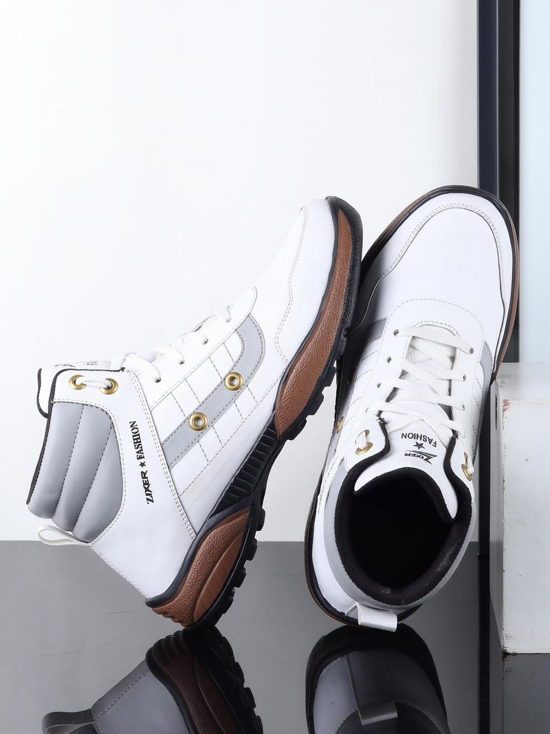 Zixer Boy's Premium Hi-Top Casual Shoe - Image 2