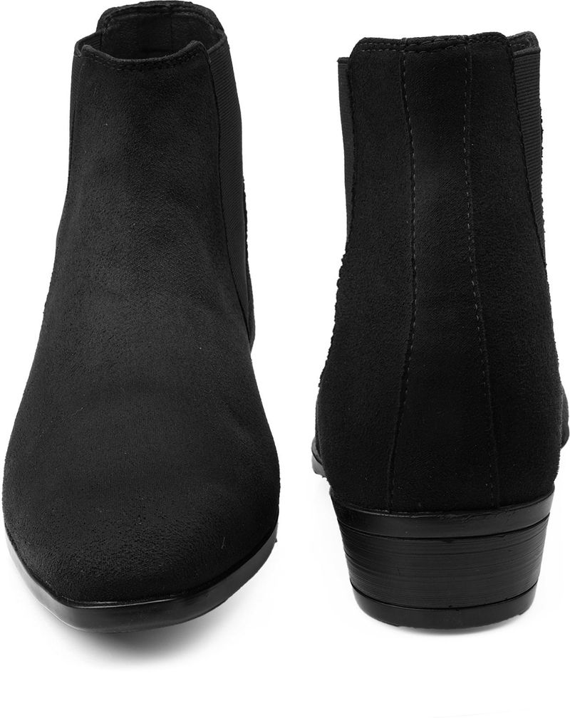 YUVRATO BAXI 9 CM Black Ankle Boot - Image 4