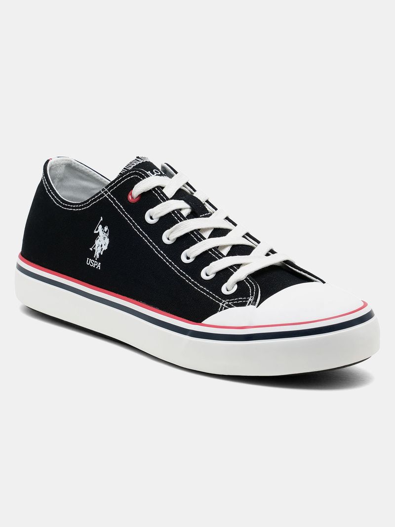 U.S. POLO ASSN. KENNA 2.0 Sneakers for Men, Black, Size 8 - Image 4