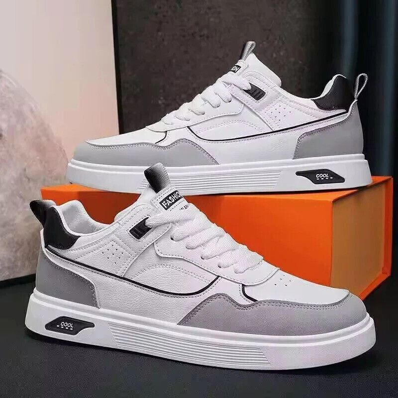 Echor ESGZWH03 Sneakers for Men (White, UK 10) - Image 4