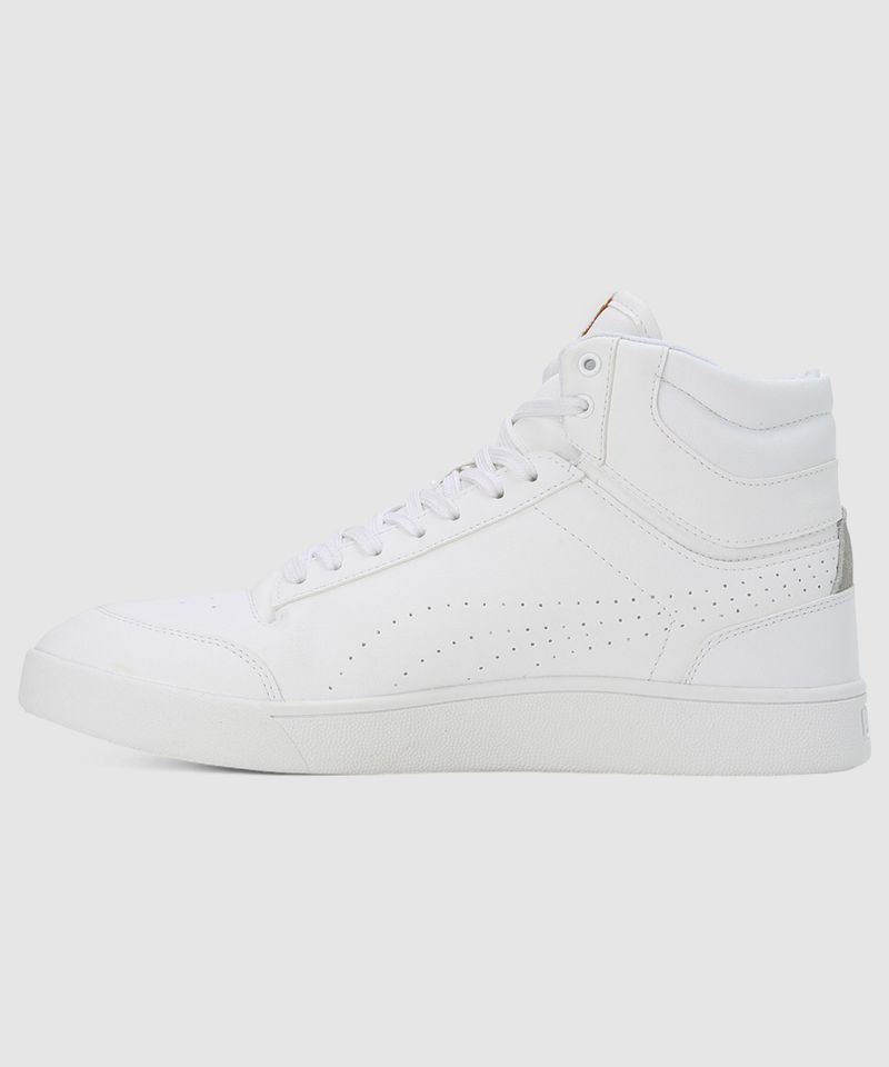 PUMA Shuffle Mid Better V2 Sneakers (White, UK 9) - Image 5