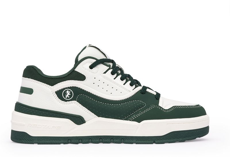 RED TAPE Low Cut Green Sneakers For Men - Image 3