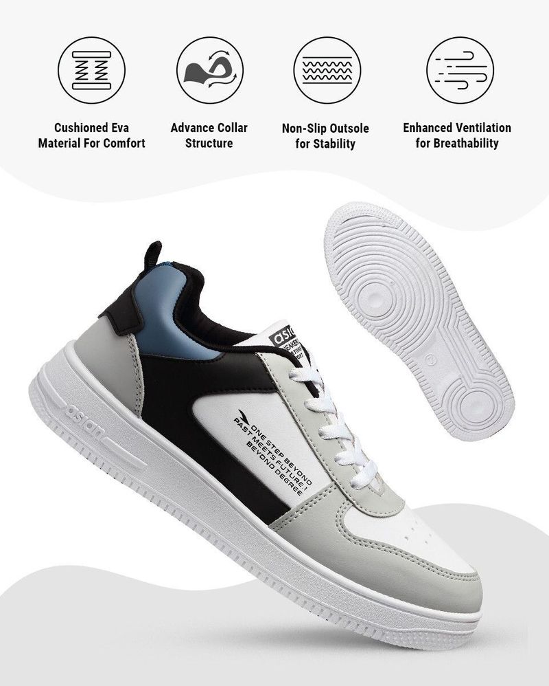 asian Men's Soft Cushioned Slip-Resistant Sneakers - Image 5