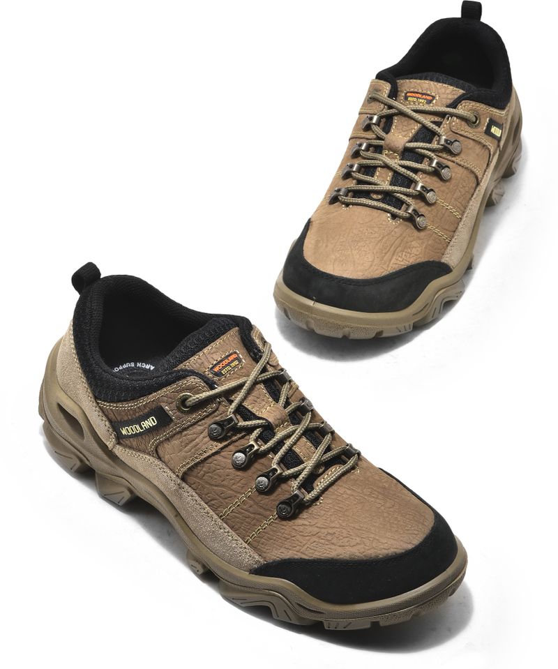 WOODLAND Men's Lace Up Casual Shoes - Image 5