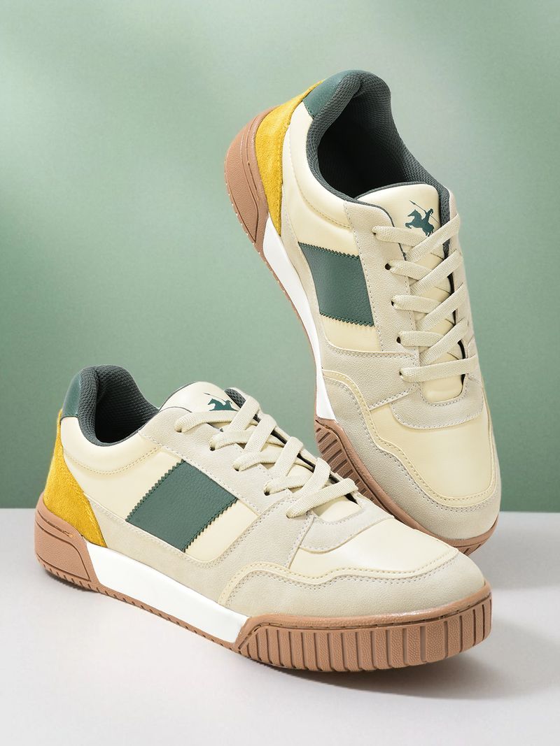 CANTABIL Sneakers For Men (Beige , 9) - Image 2