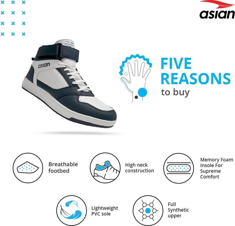 asian Carnival-02 Mens High Top Casual Sneakers - Image 6
