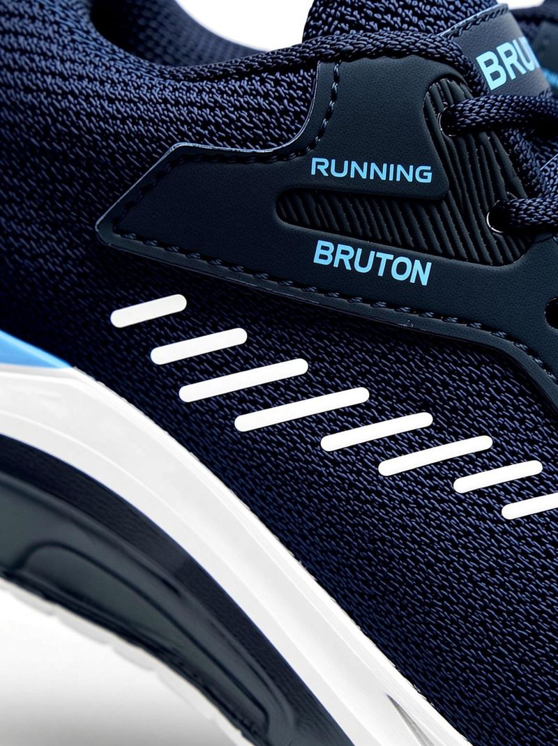 BRUTON Trendy Sports Running Shoes for Men (Blue) - Image 5