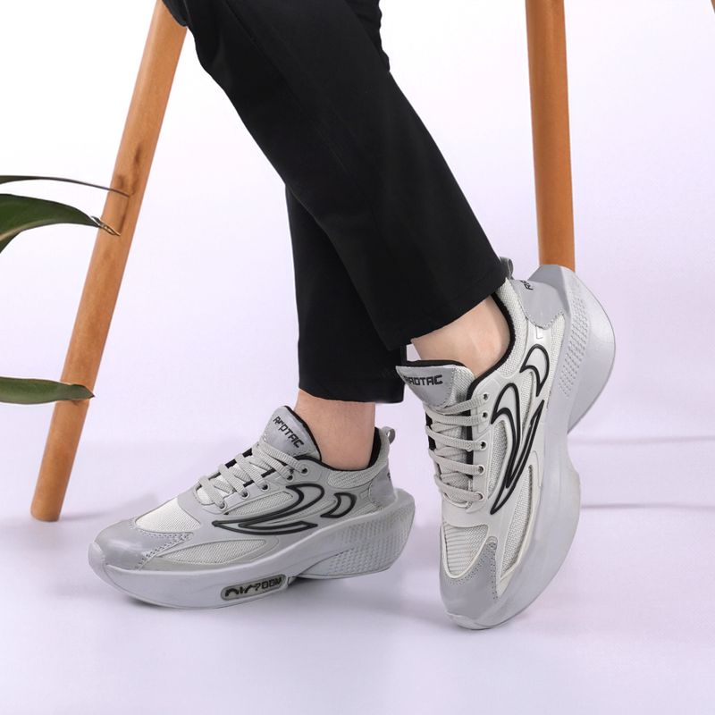 RECHKEMAR Men's Round-Toe Walking Shoes - Image 3