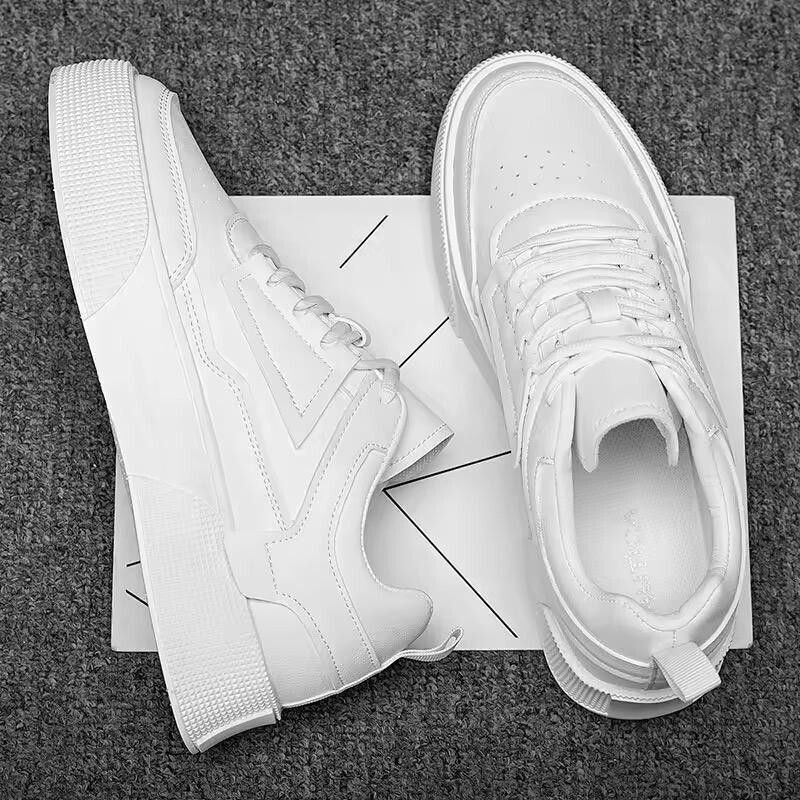 Venice Men's White Sneakers Size 8 - Image 3