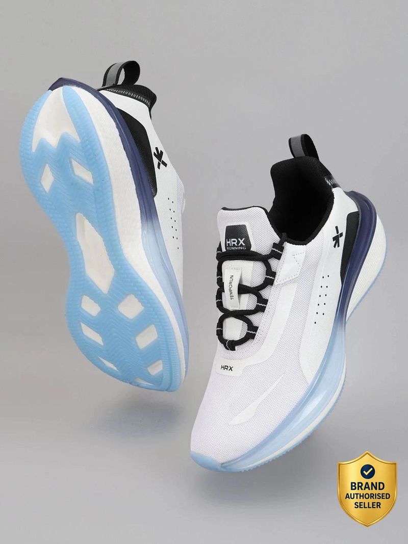 HRX by Hrithik Roshan HBHRSPSH95249552-White-7 Running Shoes For Men (Blue , 7) - Image 2