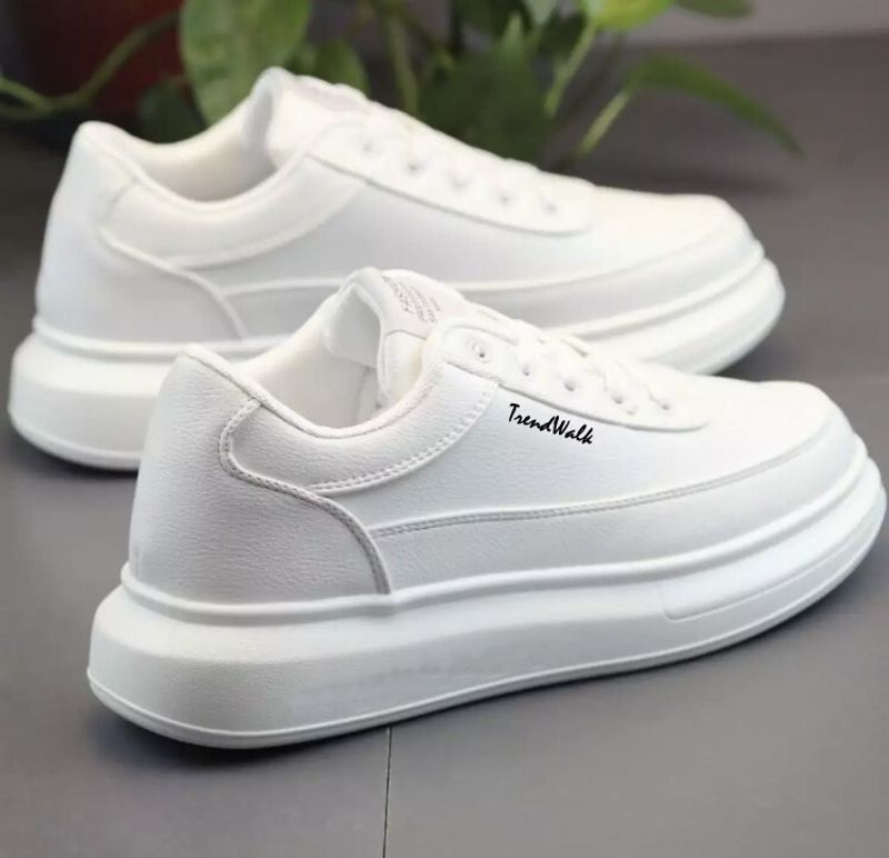edisson Casuals Men's White Sneakers - Image 5