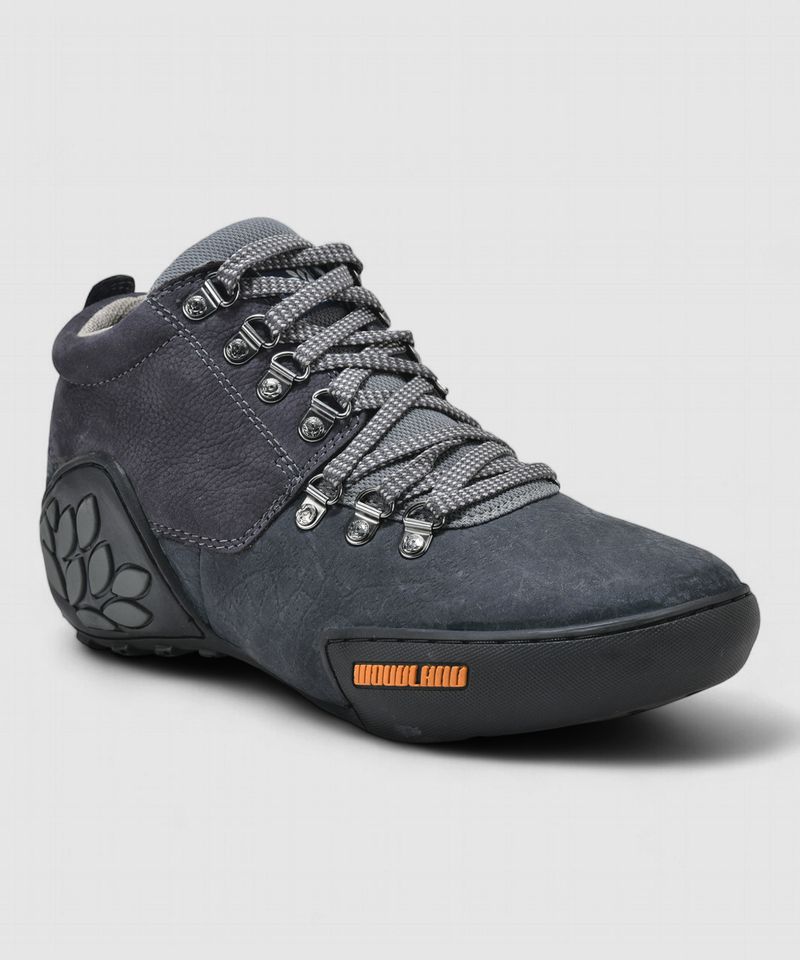 WOODLAND Lace Up Lightweight Breathable Comfortable Daily Use Boots For Men (Blue , 7) - Image 4