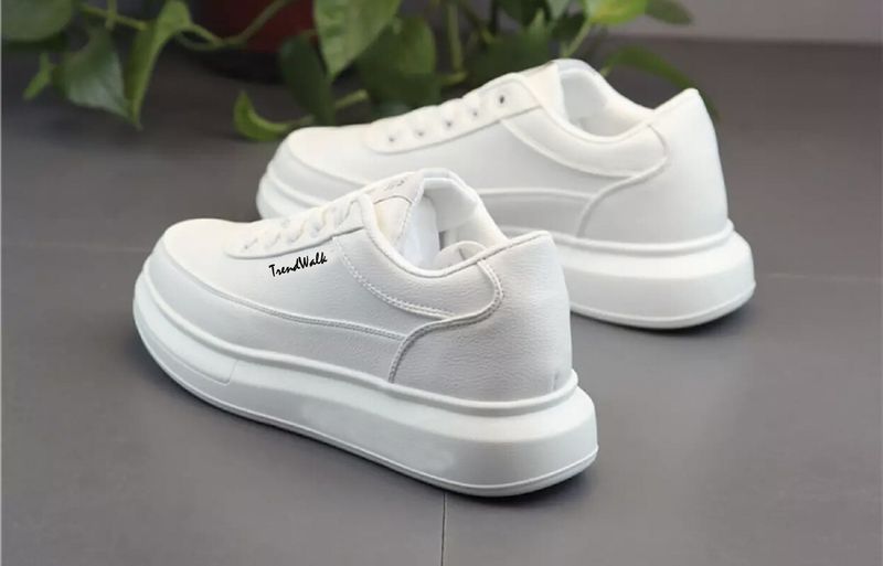 edisson Casuals Men's White Sneakers - Image 6