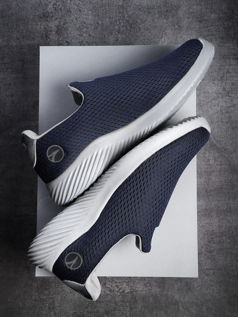 action athleo atg 424 comfortable lightweight breathable durable sports slip on running shoes men