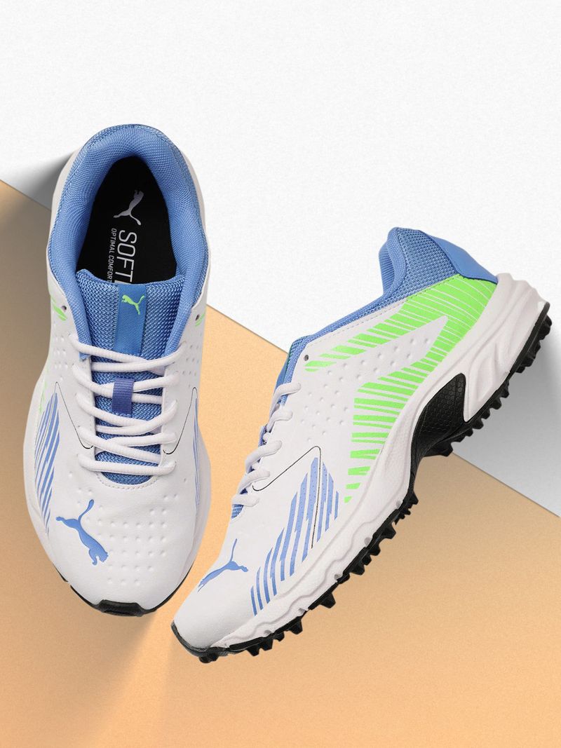 PUMA Cricket Power Shoes for Men (White, Size 6) - Image 4