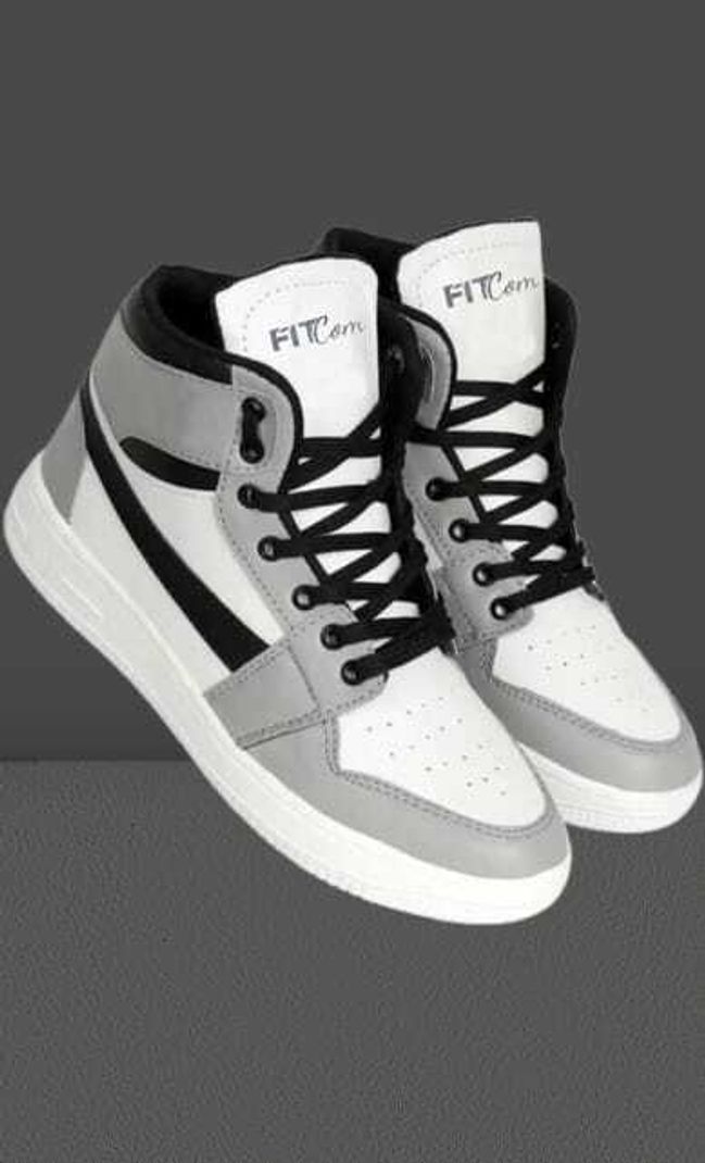 FITCOM Men’s Casual High Top Shoes - Image 5