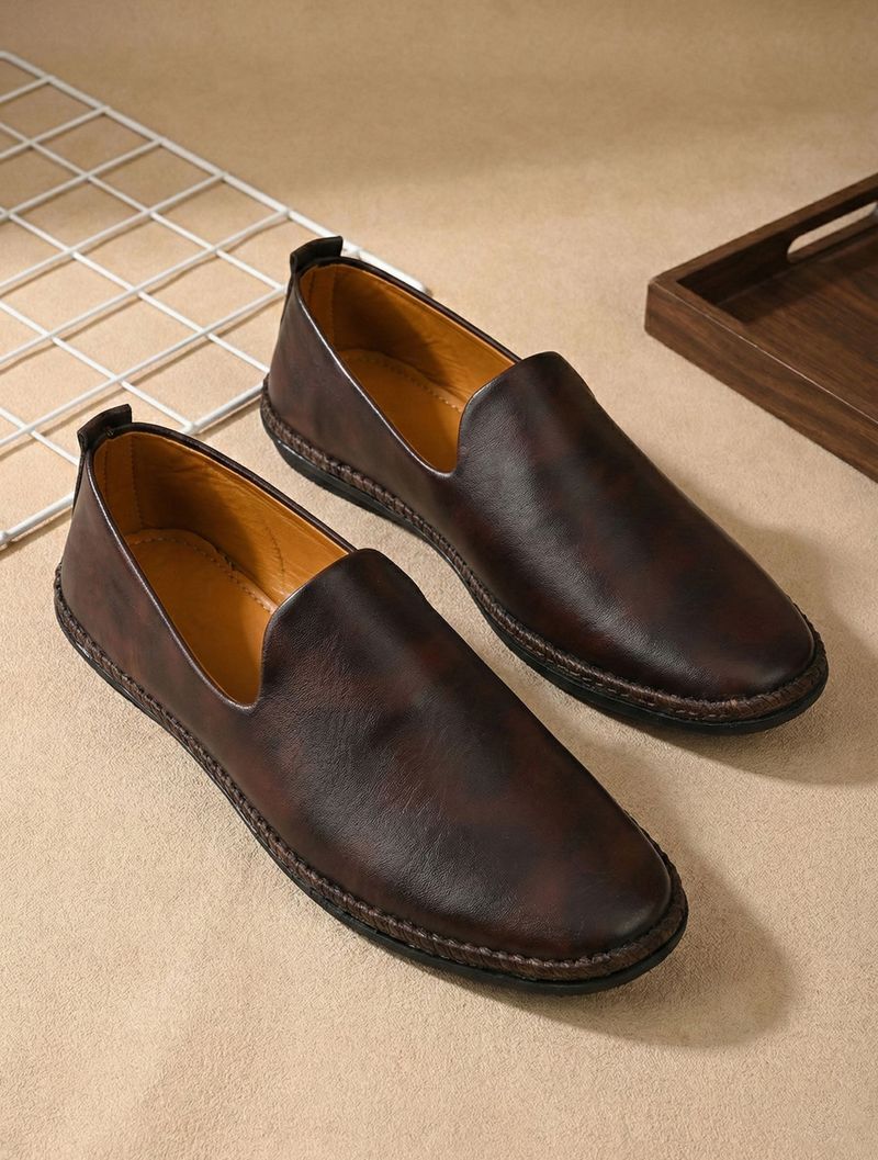 teckesb Men's Ethnic Nagra Mojaris - Image 6