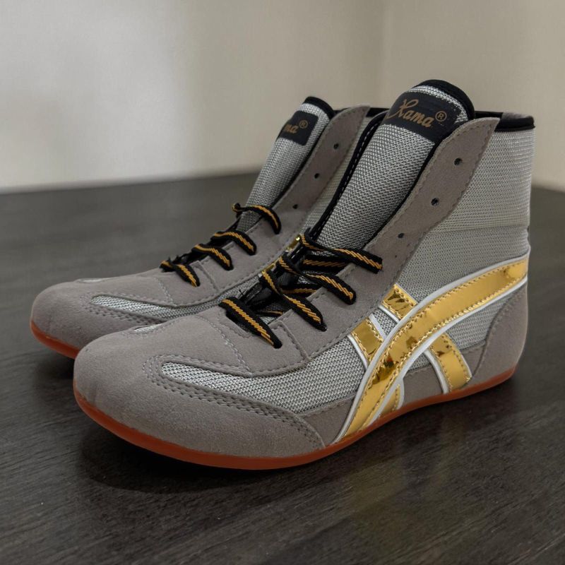 XAMA Kabaddi Wrestling Shoes Men Grey 8 - Image 2