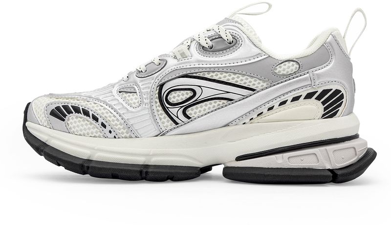 RED TAPE Casual Sneaker Shoes | Supportive Cushioning for Everyday Motion Sneakers For Women (Grey, Black , 6) - Image 4