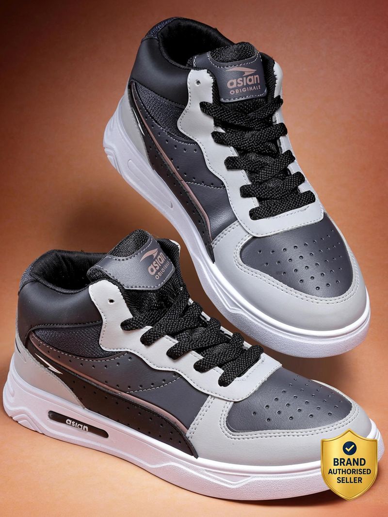 asian Boston-11 High Tops Men's Sneakers - Image 2