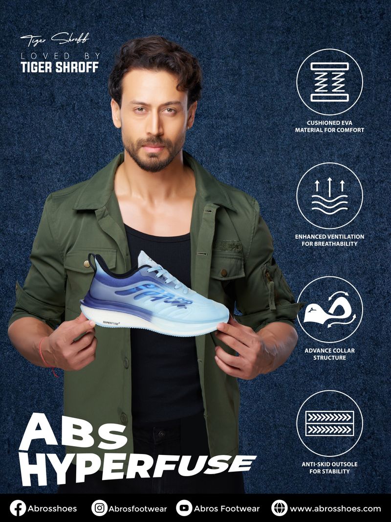 Abros Cultured Round-Toe Running Shoes - Image 4