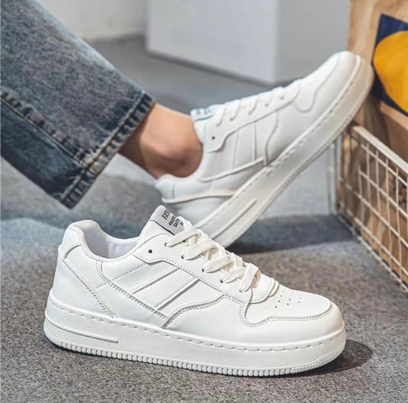 infinity walk White Outdoor Sneakers - Image 5