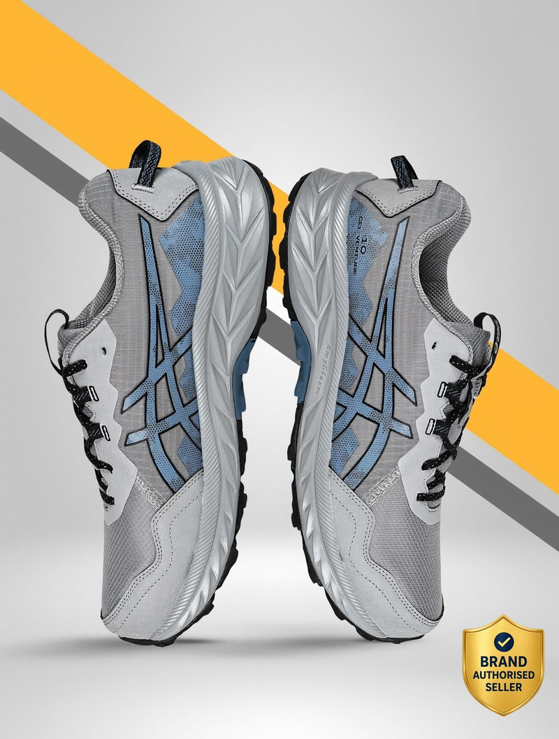 asicsAsics GEL-VENTURE 10 Running Shoes For Men (Grey , 8)