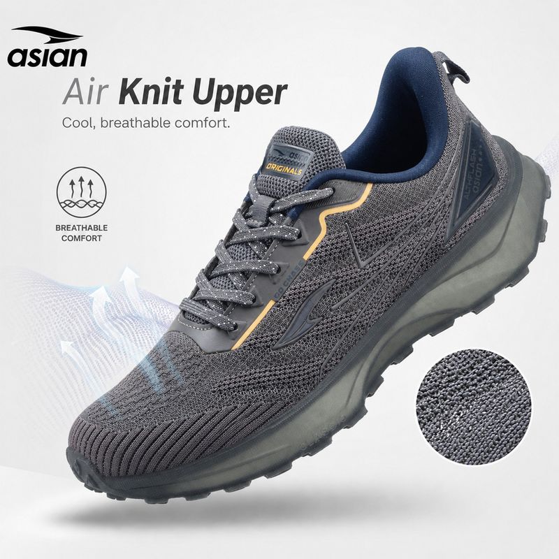 asian Powerplay-43 Men's Running Shoes - Image 5