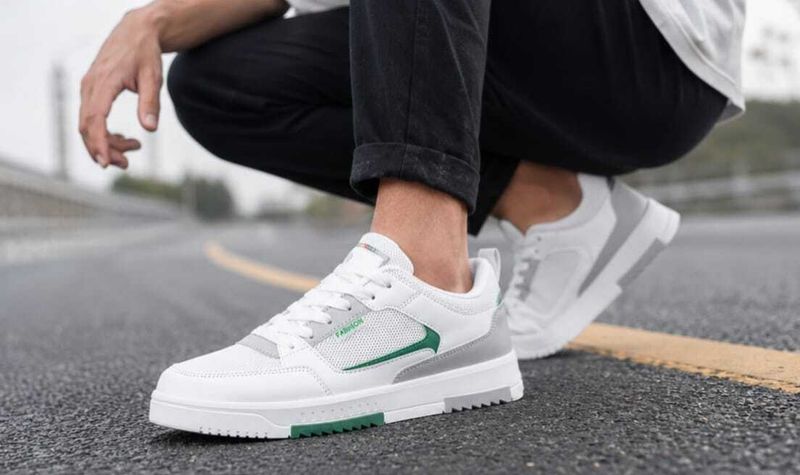 MEGPAR Green Casual Sneakers - Image 3