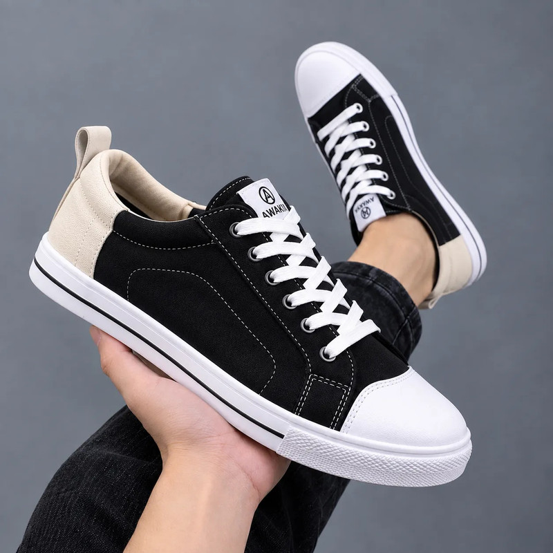 awakya Men’s Stylish Casual Sneakers | Teal Black & Whi…