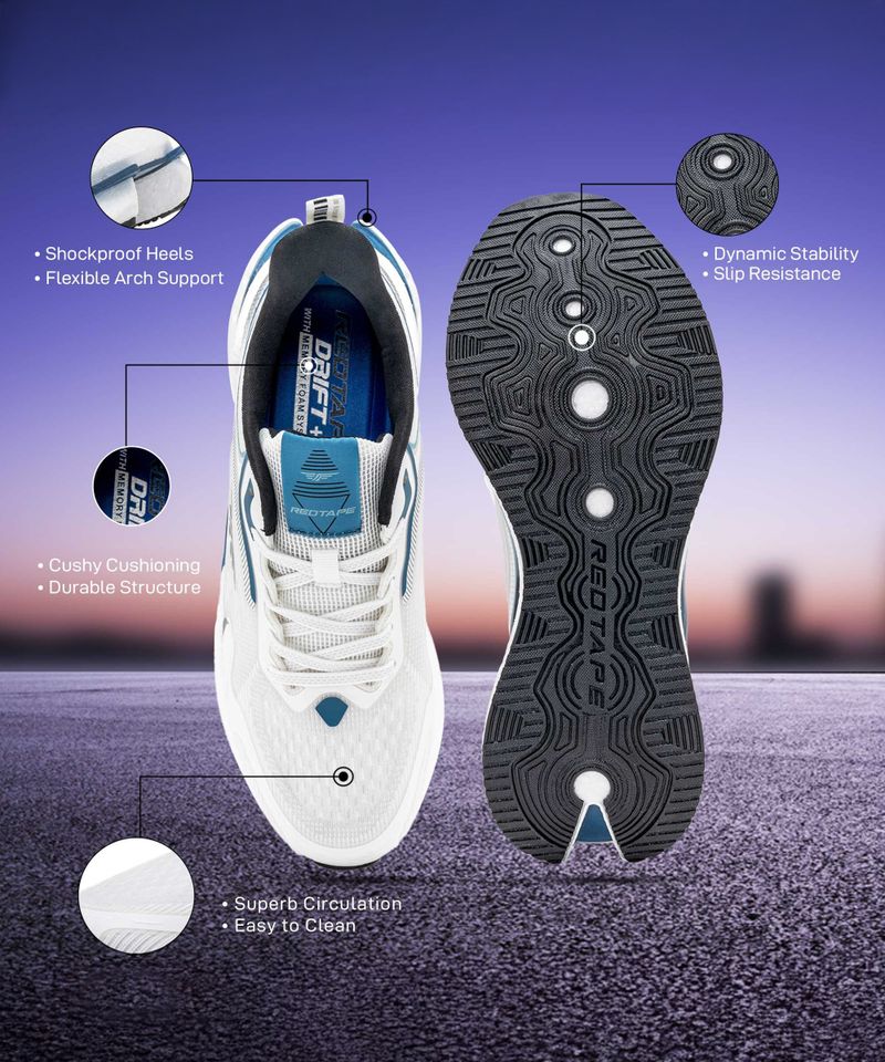 RED TAPE Soft Cushioned Insole Walking Shoes - Image 6