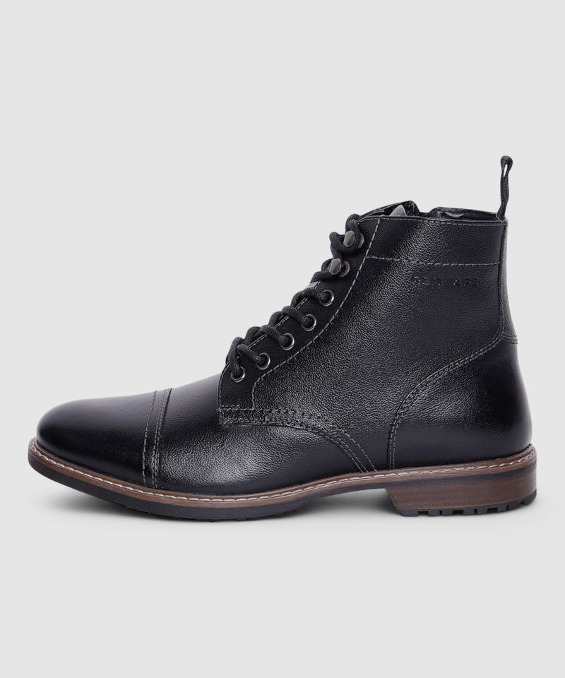 RED TAPE Men's Ankle Length Boots (Black, UK 10) - Image 6
