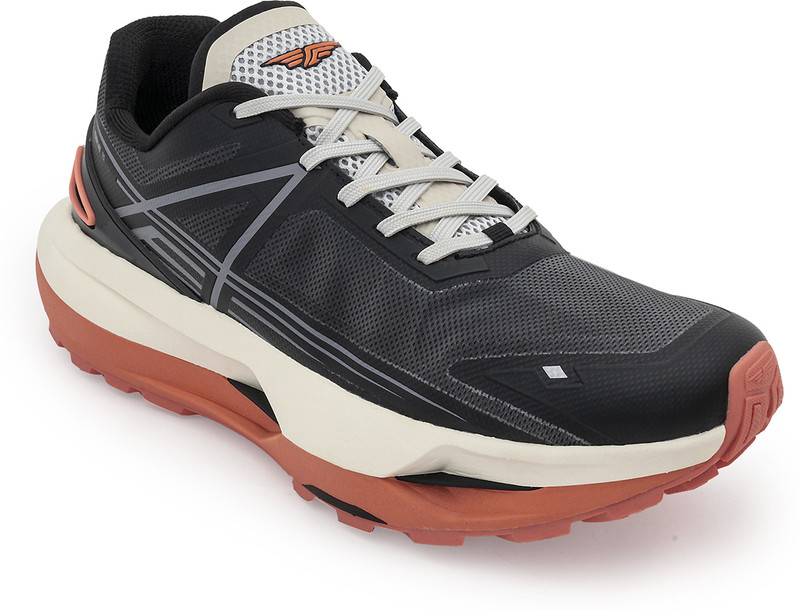 RED TAPE Men’s Athleisure Sports Shoes for Everyday Active Life Walking Shoes For Men Black, Orange , 10